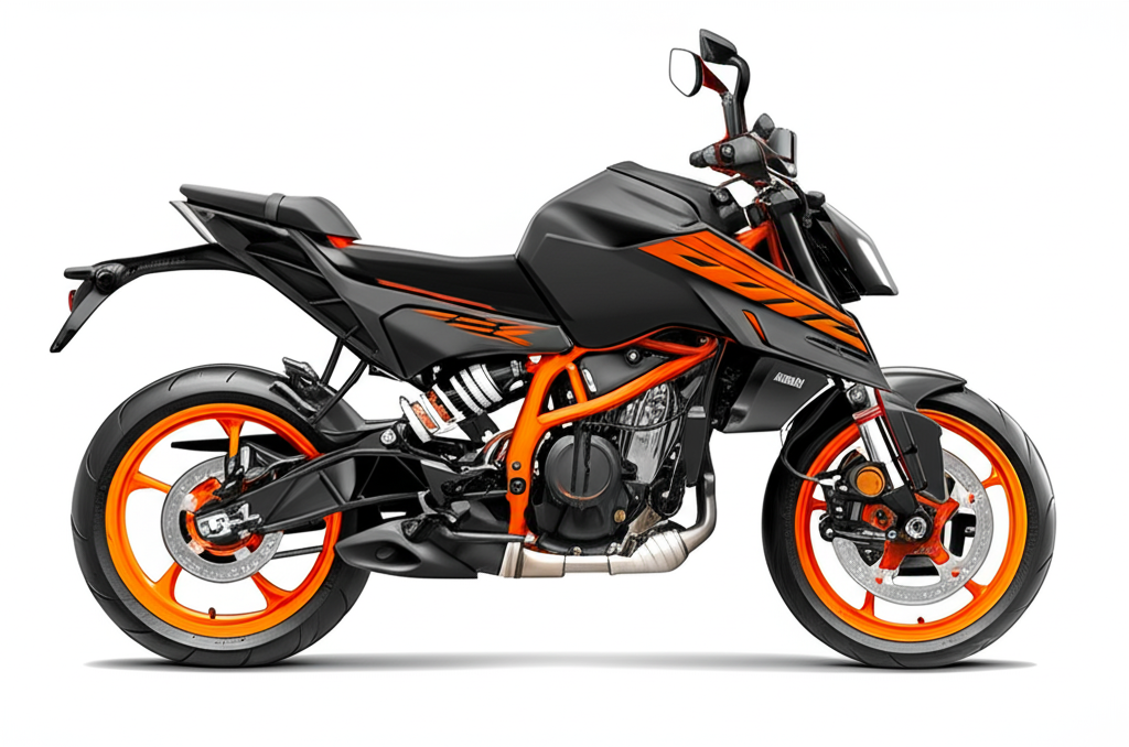 KTM 250 DUKE: 31 PS Power, USD Forks, Quickshifter+, SuperMoto ABS, LED Headlamp
