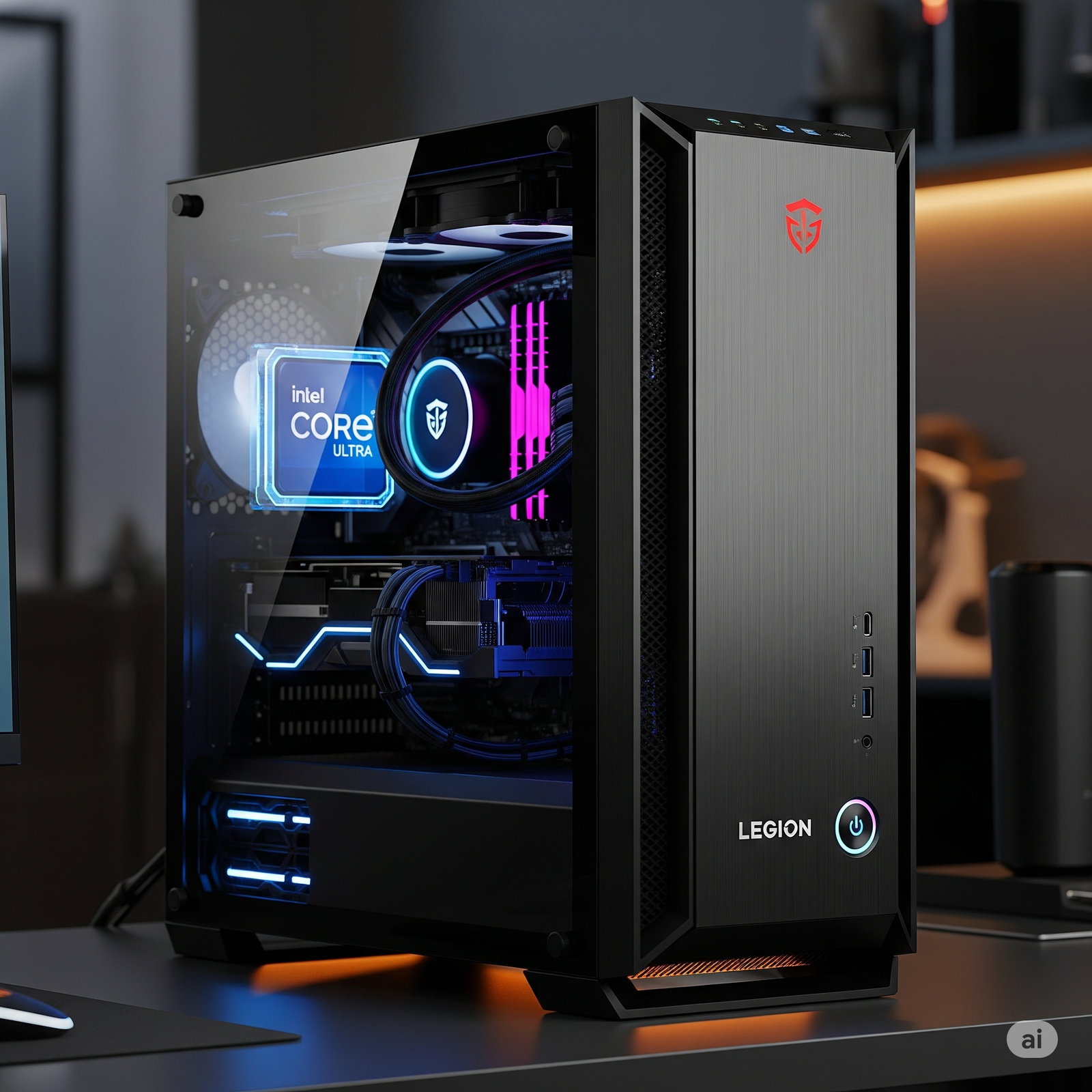 Lenovo Legion Tower 7: Core Ultra 7 265K, RTX 5070 Ti 16GB Gaming PC