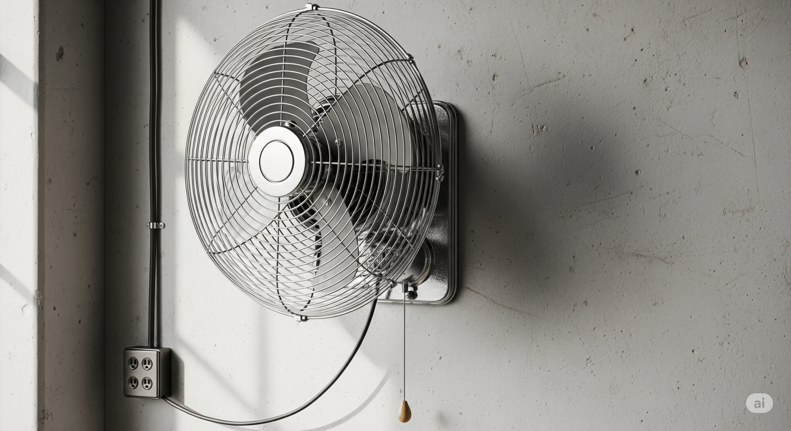 Wall-Mounted Fan
