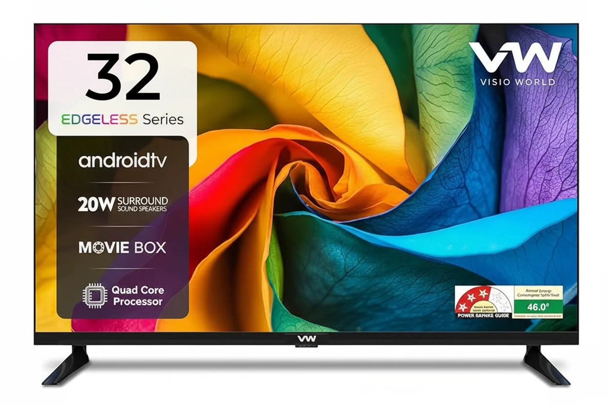 VW 32" Frameless Android TV