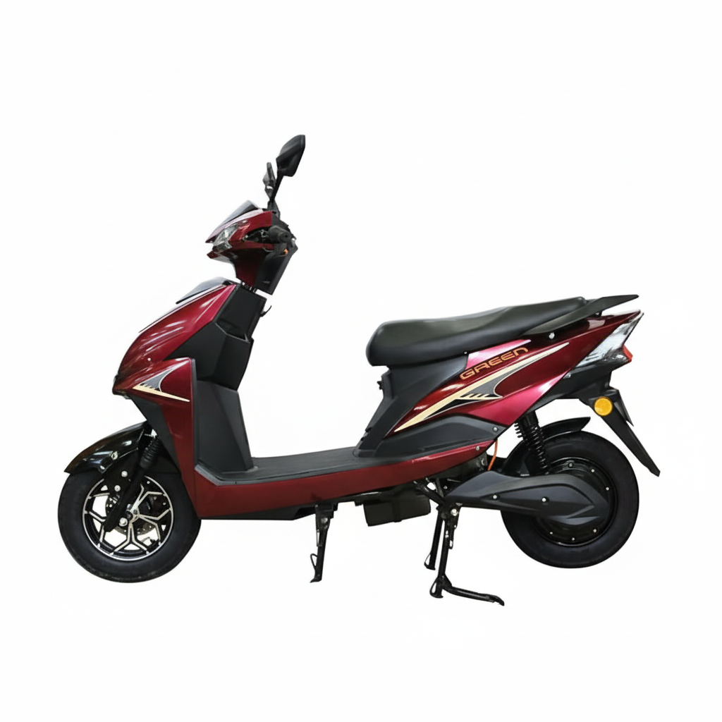 Green Invicta Electric Scooter