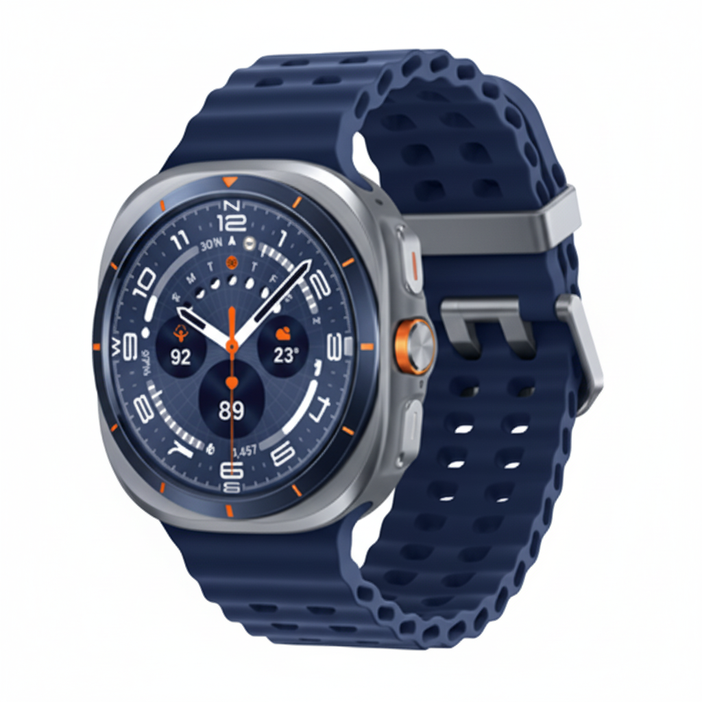 Galaxy Watch Ultra (2025): 10ATM Titanium Smartwatch with 80-Hour Battery and 64GB Storage