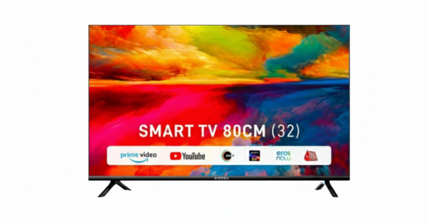 Infinix 32" Y1 Series Linux TV at ₹7,299: Bezel-Less Design with YouTube & Prime Video