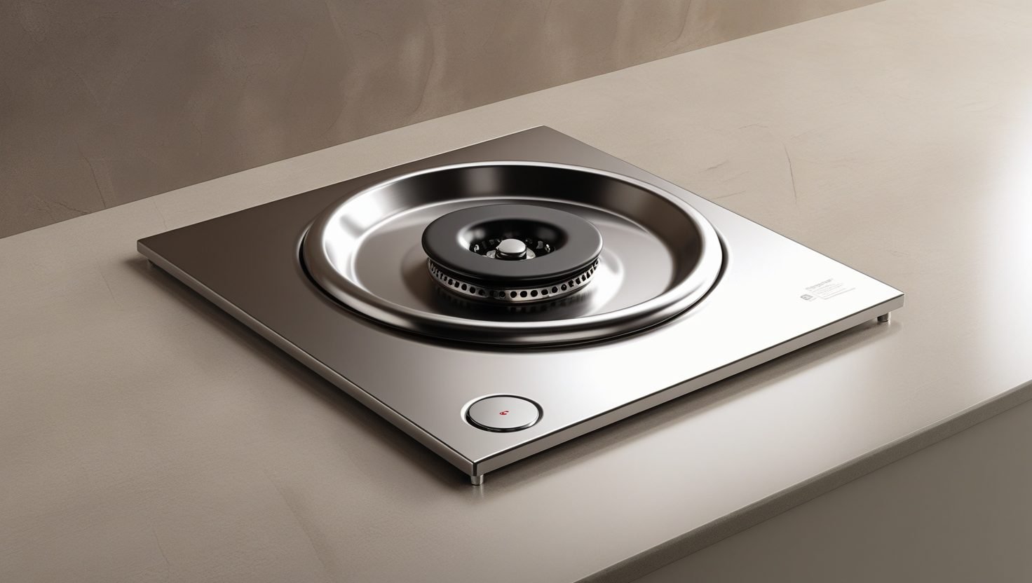 Single burner cooktop