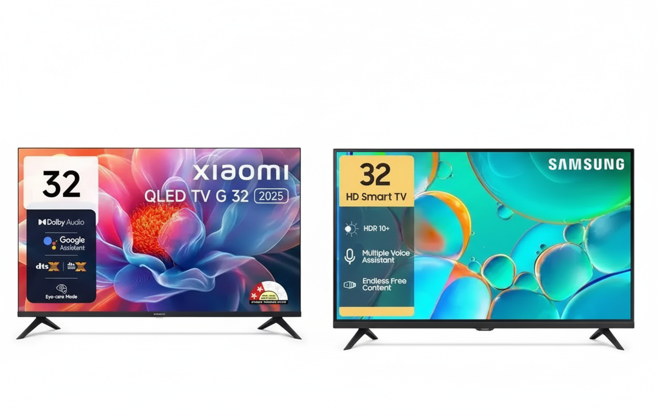 Xiaomi QLED vs. Samsung LED