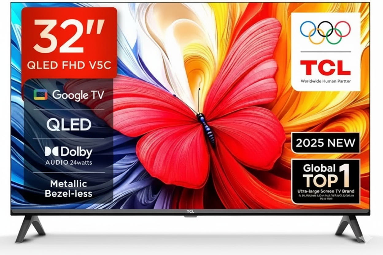 TCL V5C 32" QLED TV Review