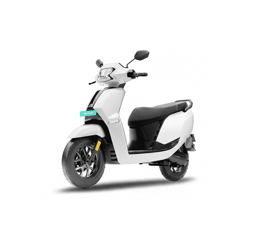 Ampere Nexus ST 2025 Lunar White – 100km Range, 94kmph Speed, 3.5Hr Fast Charging