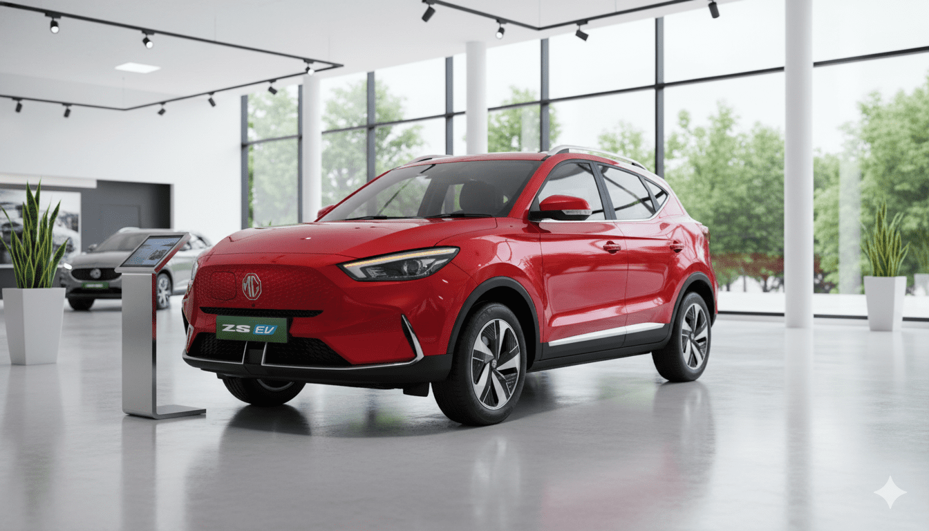 MG ZS EV 100-Year Green