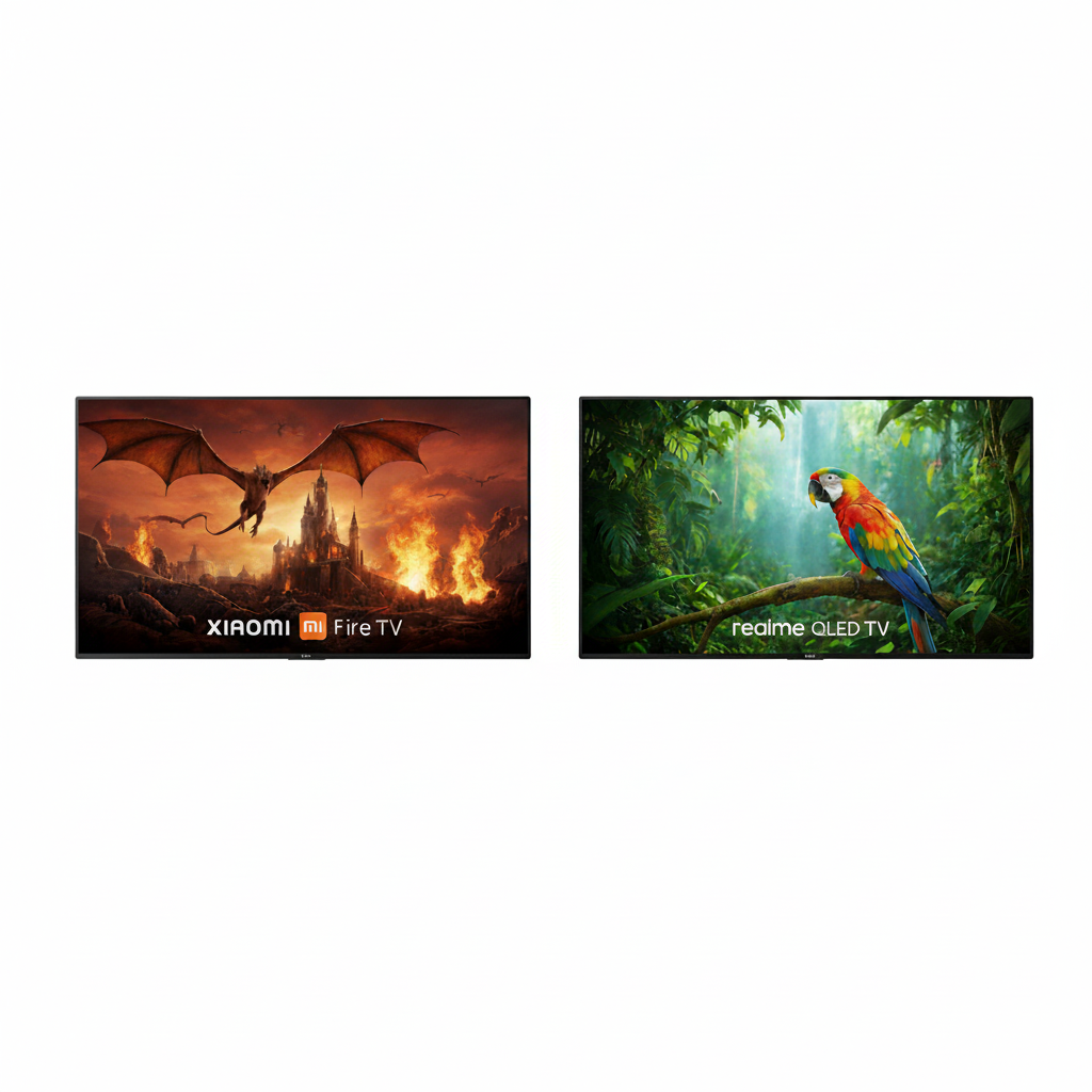 Realme QLED vs. Xiaomi Fire TV