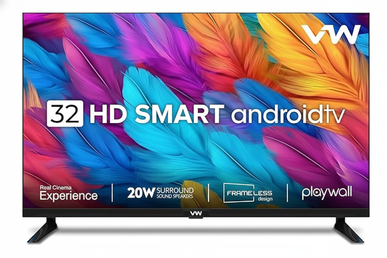 VW Playwall 32" Frameless Smart TV