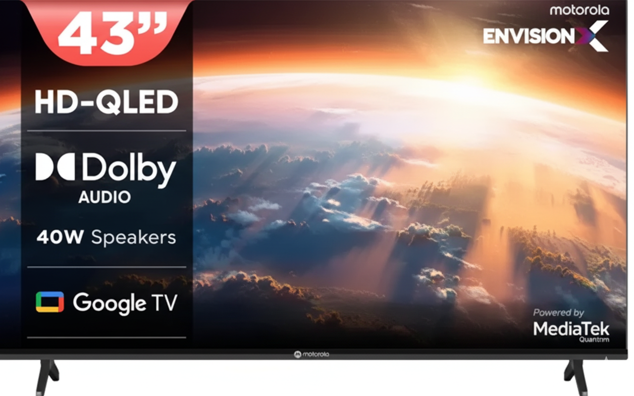 Motorola 43-inch QLED TV