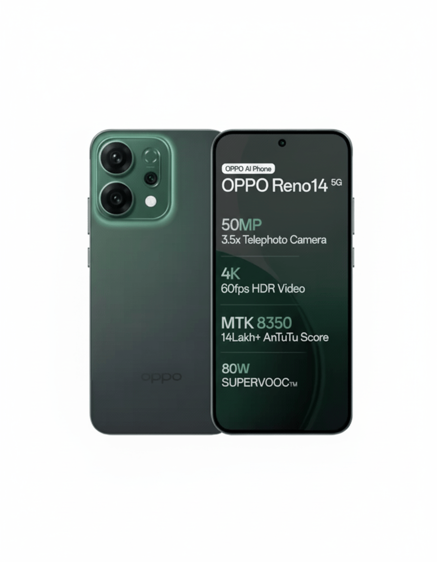 OPPO Reno14 5G Review: Dimensity 8350, 50MP Telephoto Camera & ₹37,999 Price