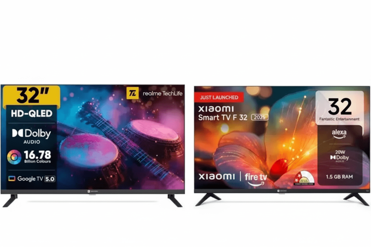 Realme QLED BEATS Xiaomi Fire TV