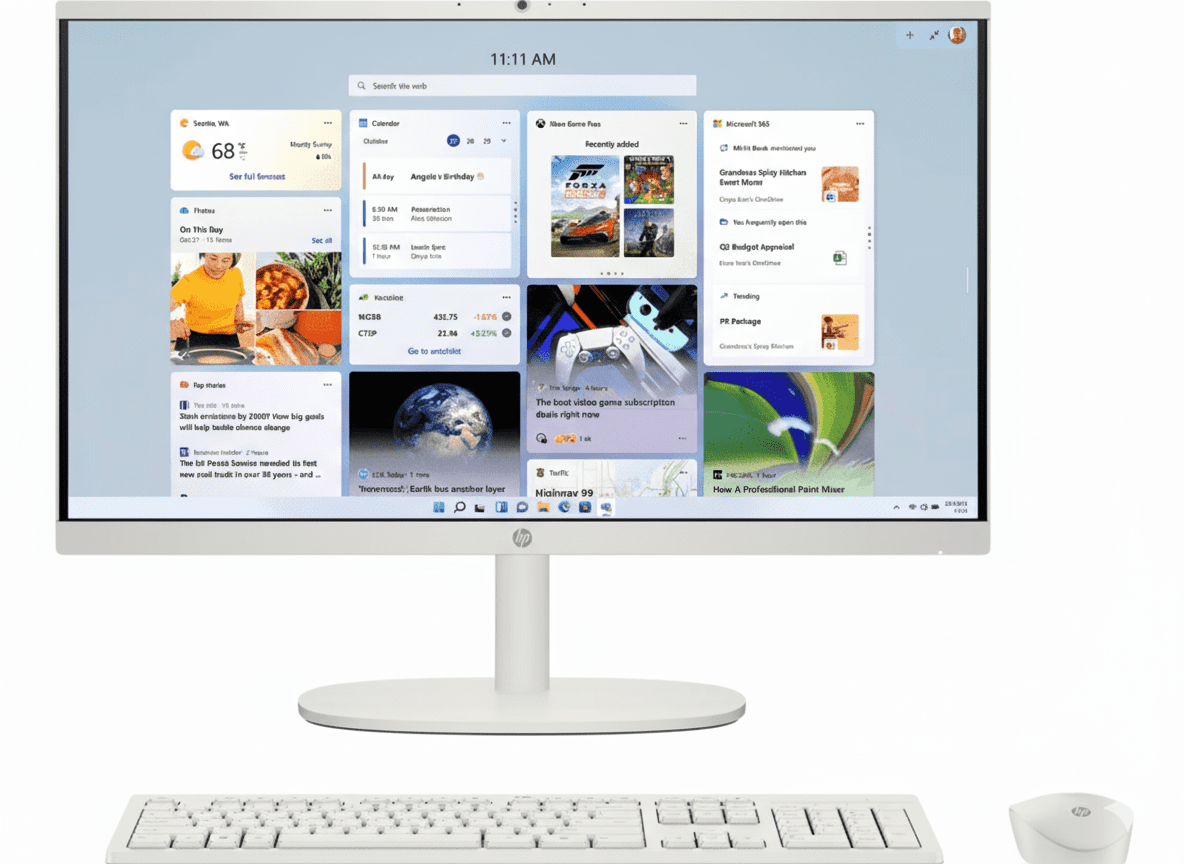 HP 22-inch All-in-One Desktop