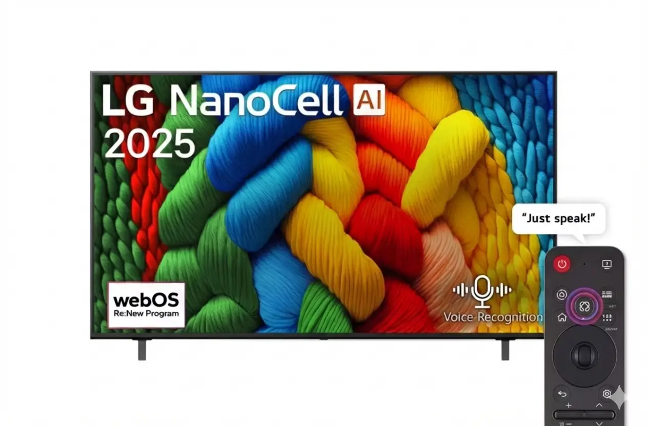 LG 86NANO80A6A 86″ NanoCell AI 4K Smart TV