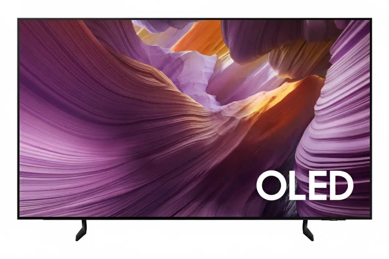 Samsung 77″ OLED S84F 4K Smart TV (2025) – Perfect Blacks, Vision AI, 120Hz Gaming