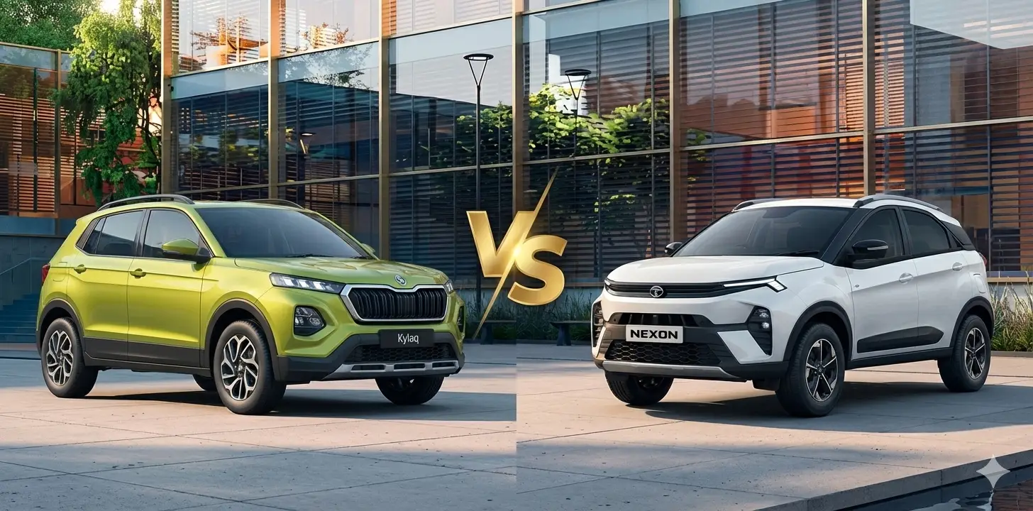 Skoda Kylaq Classic vs Tata Nexon Smart